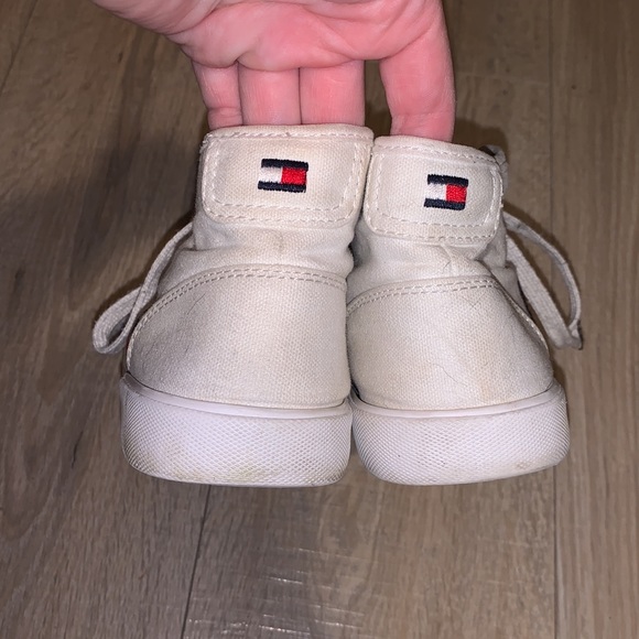 Tommy Hilfiger Twlisett white high top sneakers - Picture 5 of 9